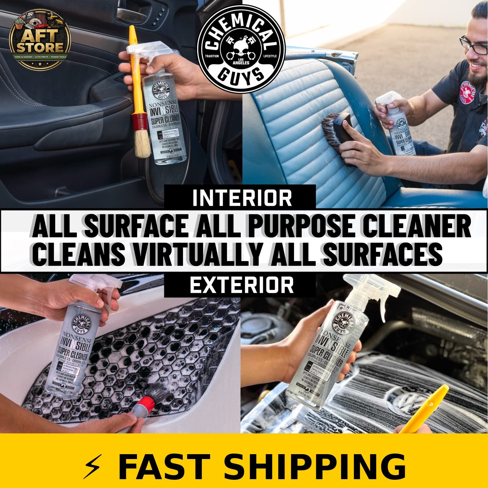 Chemical Guys Nonsense Odorless Cleaner 16 oz – Deep Cleaning Spray