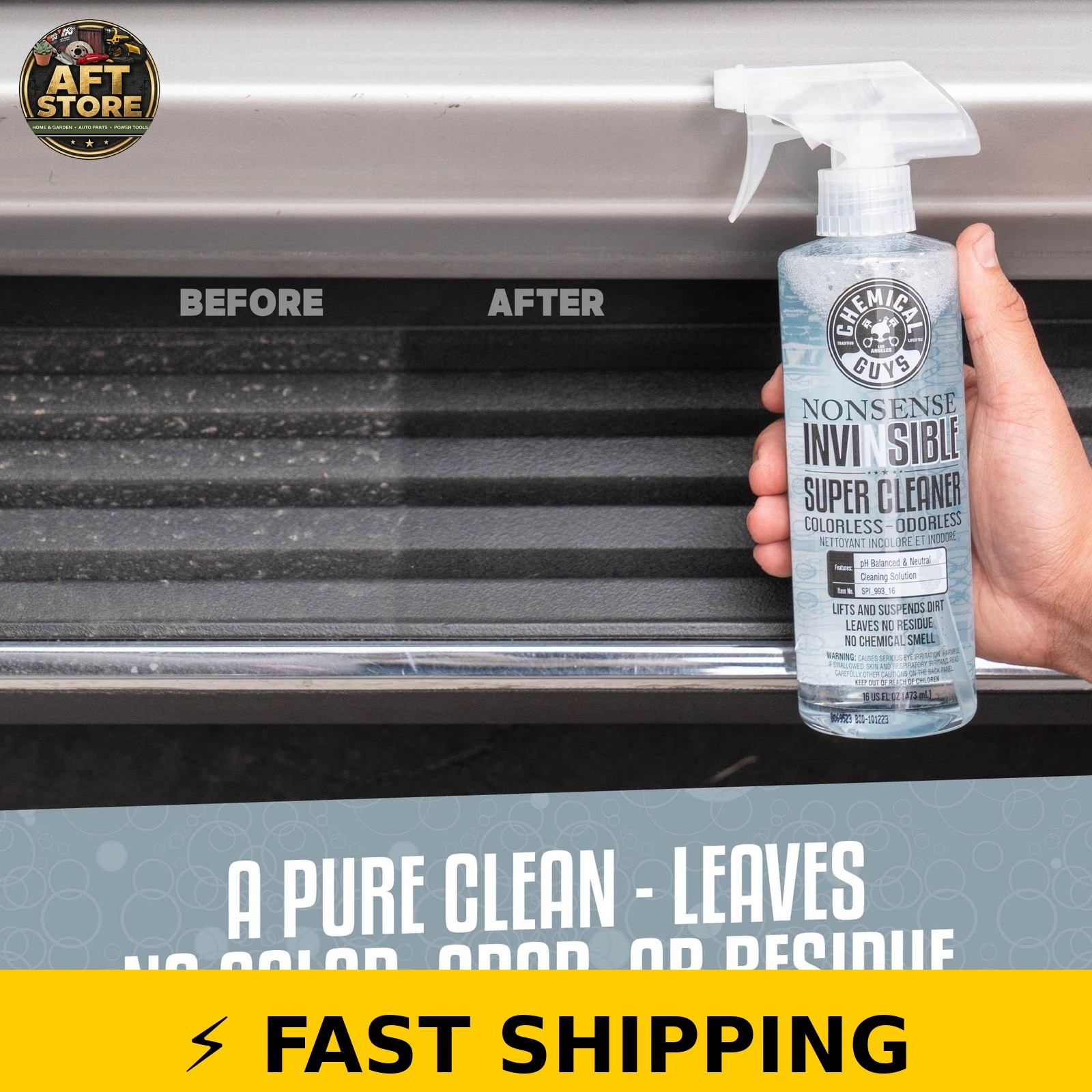 Chemical Guys Nonsense Odorless Cleaner 16 oz – Deep Cleaning Spray