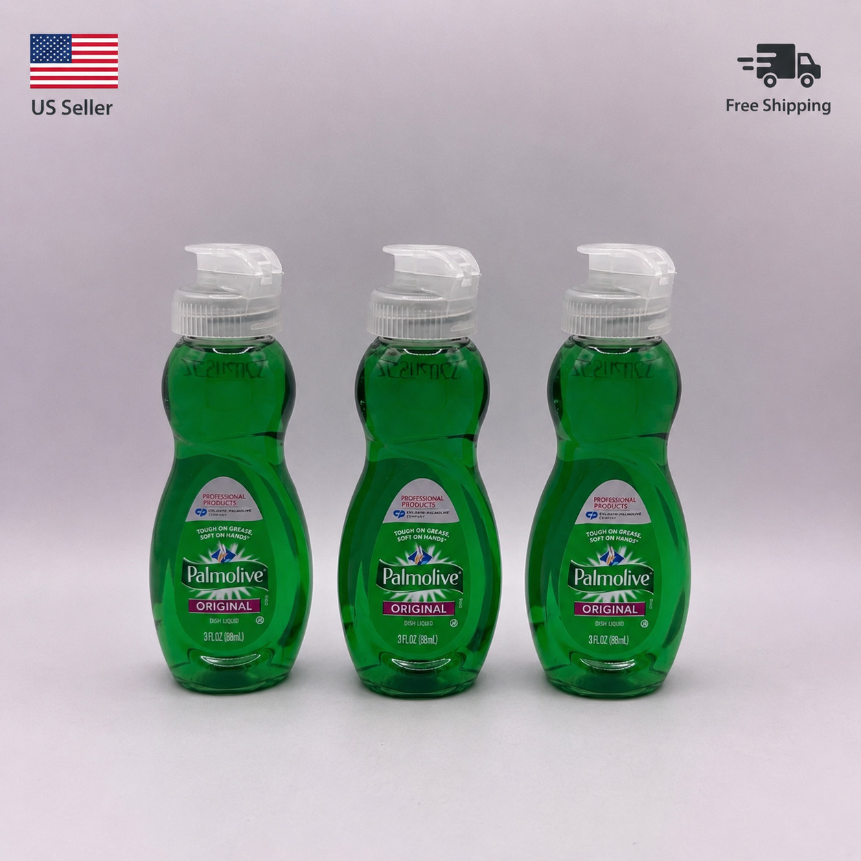 Palmolive Original Dish Liquid 3FL OZ (88mL) – (3 Pack)