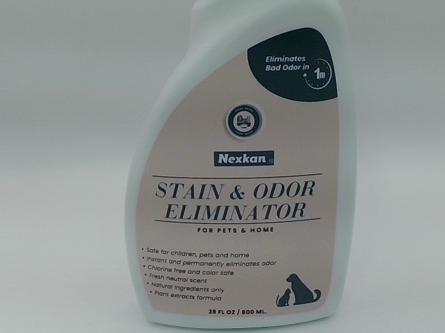 Mekaan Pet Stain Remover & Odor Eliminator Spray – Carpet Cleaner 27 Fl Oz