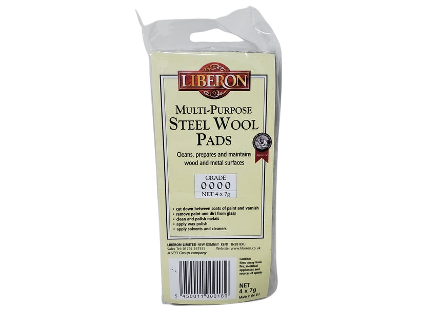 Liberon – Steel Wool Pads: Multipurpose Grade 0000