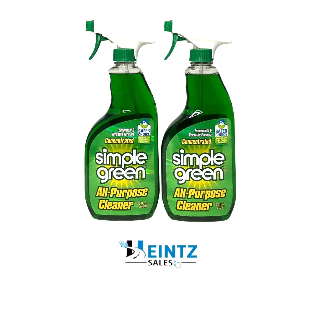 Simple Green 22oz Spray Bottle Economical Concentrated All-Purpose Cleaner – 2pk