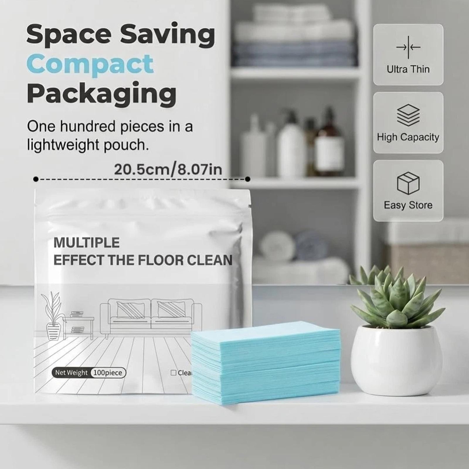 30Pcs Multi-Effect Floor Clean Floor Cleaning Tablets For Home Kitchen
