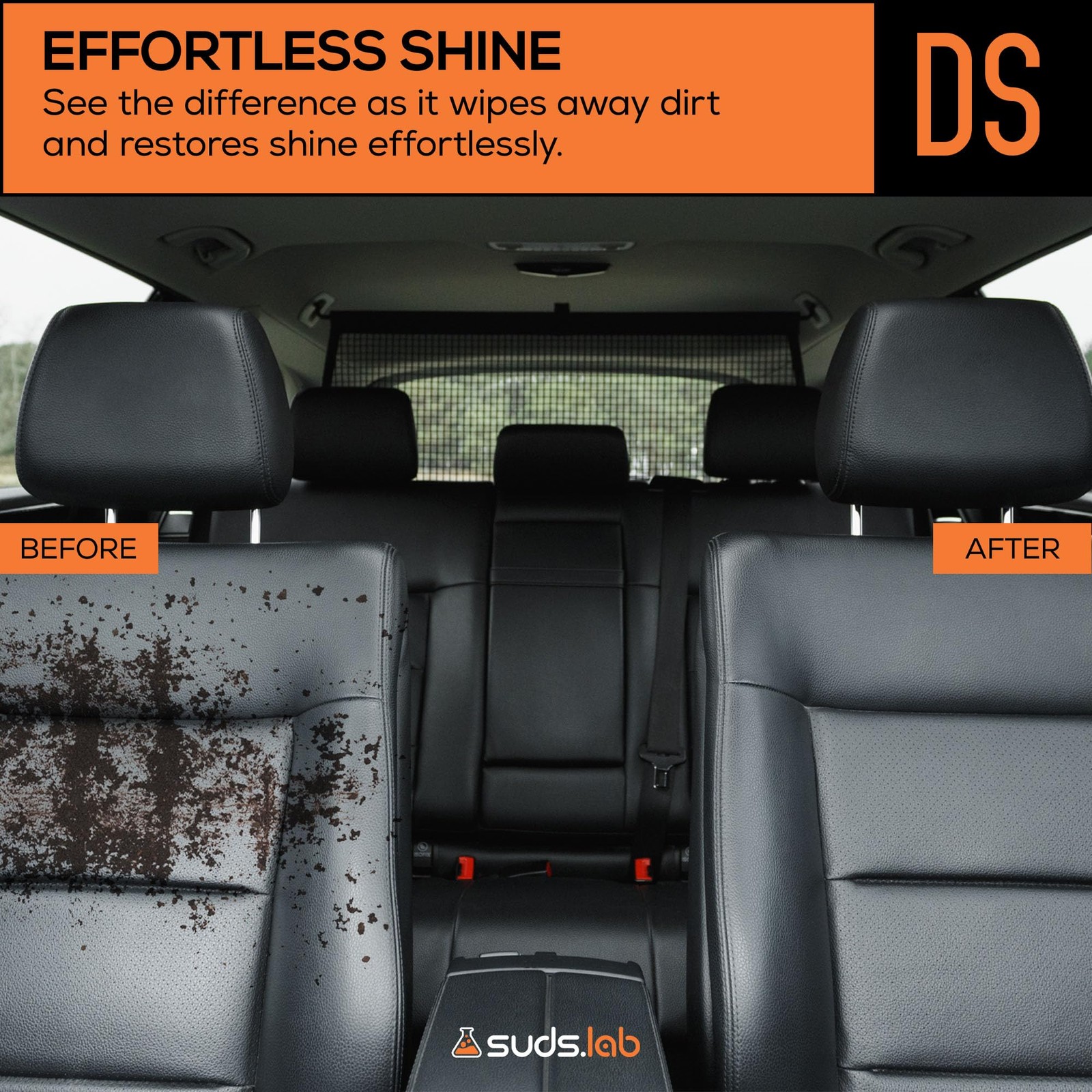 Suds Lab DS Microfiber Detailing Scrub Pad 3 Pack – Car Interior Cleaning & D…