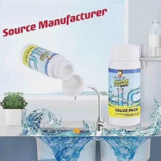 1-5x Wild Tornado Powerful Sink Drain Cleaner High Efficiency Clogging Remover