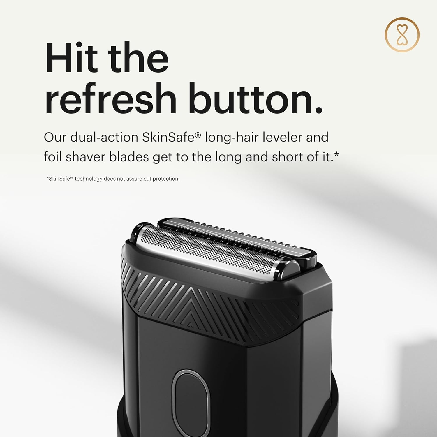 MANSCAPED? The Handyman? Compact Face Shaver ?C Portable Men??s Travel Facial Ha