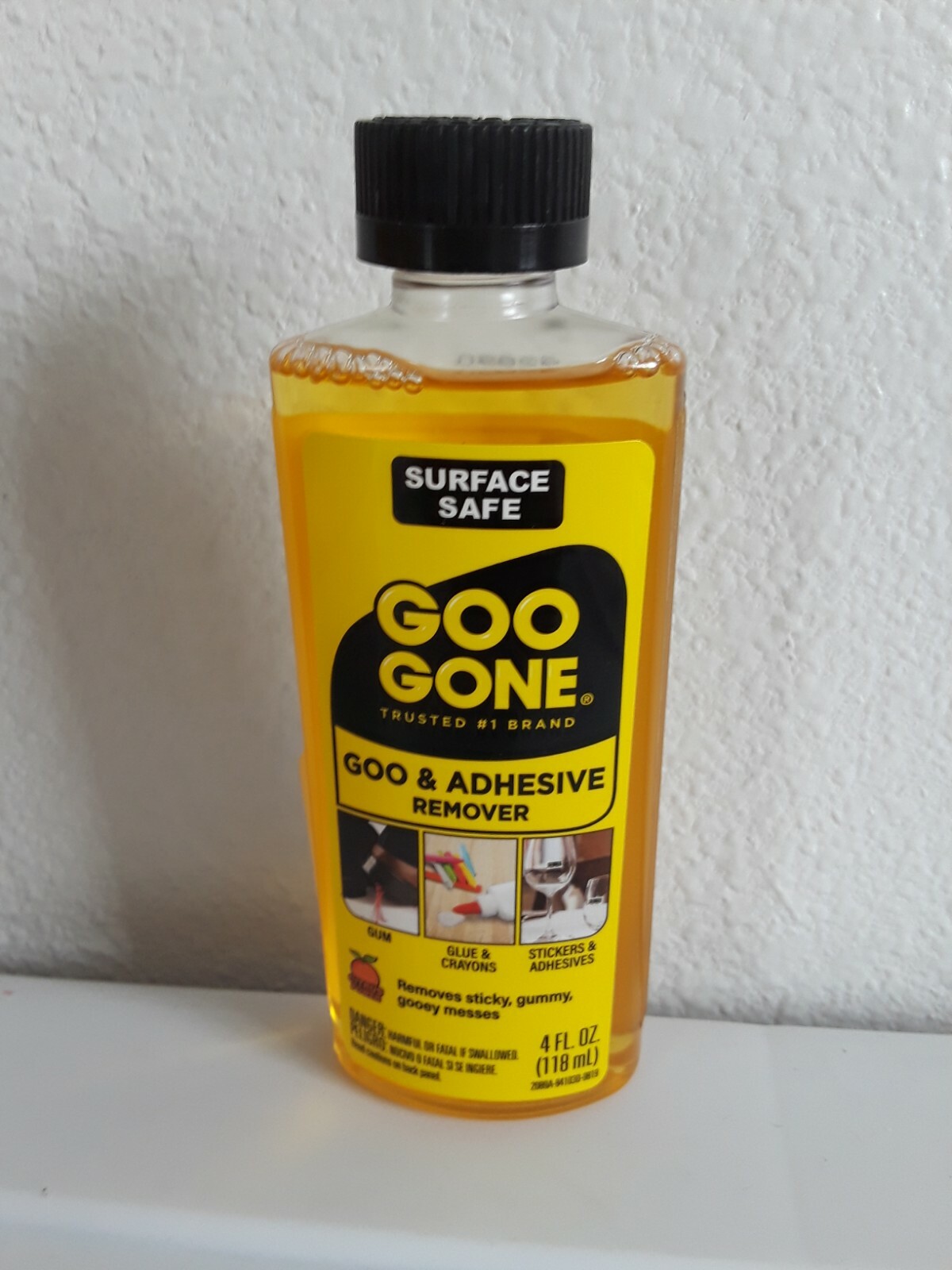 Goo Gone Original Goo & Adhesive Adhesive Gum, Glue & Crayons, Remover NWB 4oz