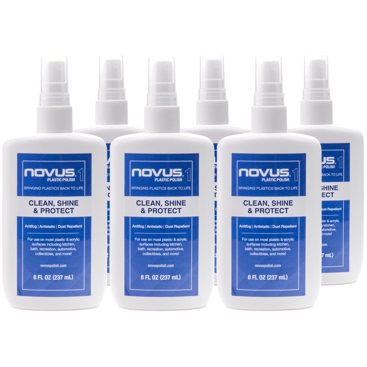 Plastic Clean & Shine 8oz x6 – Scratch Remover & Polish