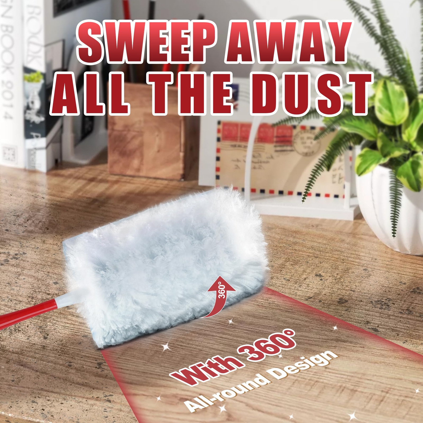 Duster Refills 30 Counts For Swiffer 4x Heavy Duty Microfibers 360 Degree Dustin