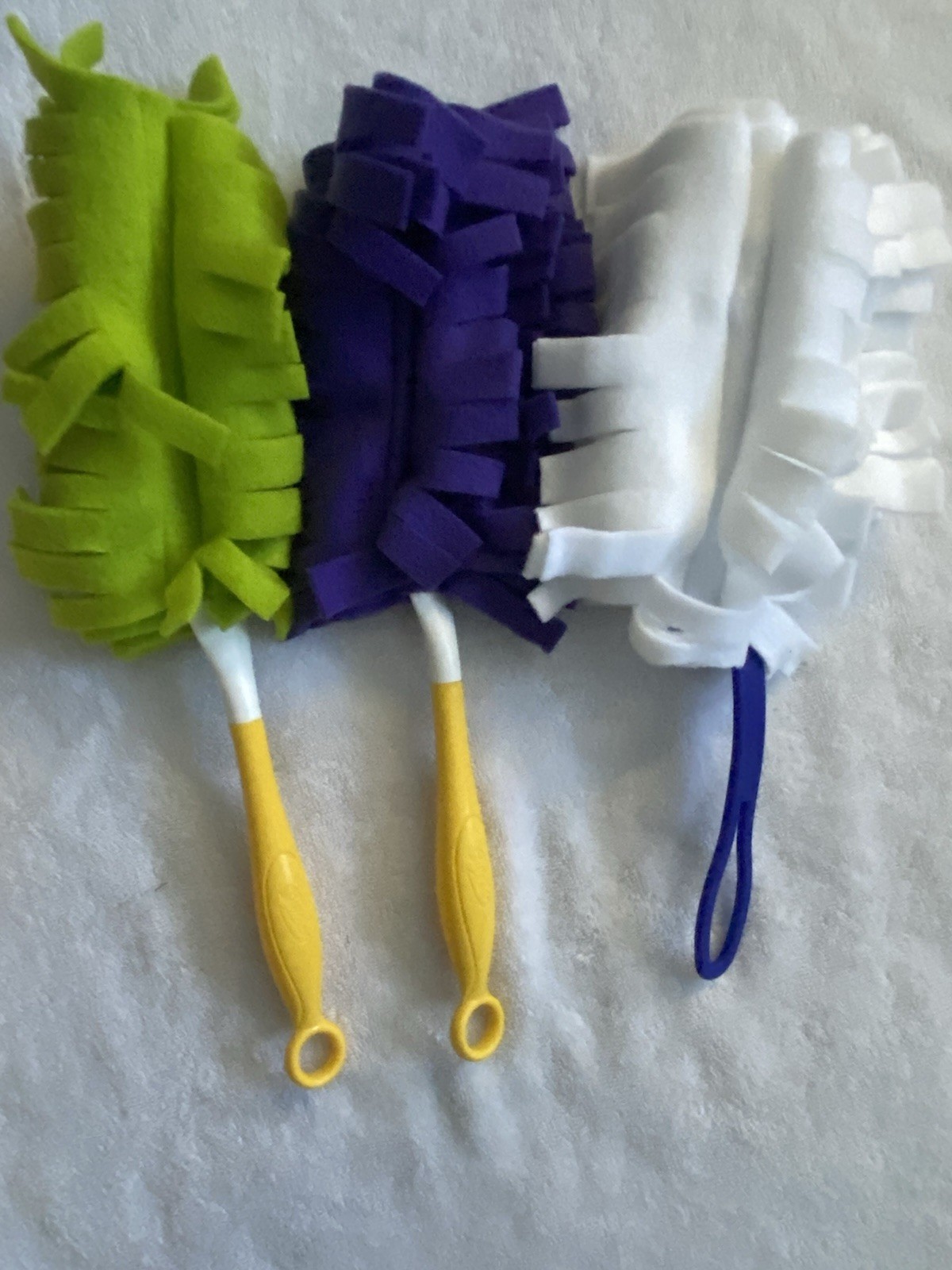 1 DUSTER FLEECE REUSABLE WASHABLE SWIFFER STYLE REFILL DOUBLE-SIDED NO HANDLE