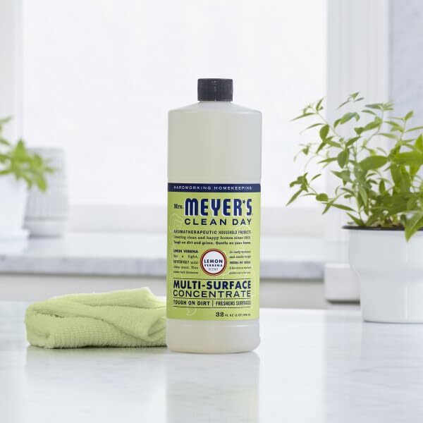 Mrs Meyers Clean Day Multi Surface Cleaner Lemon Verbena 32 Fl Oz Pack of 2