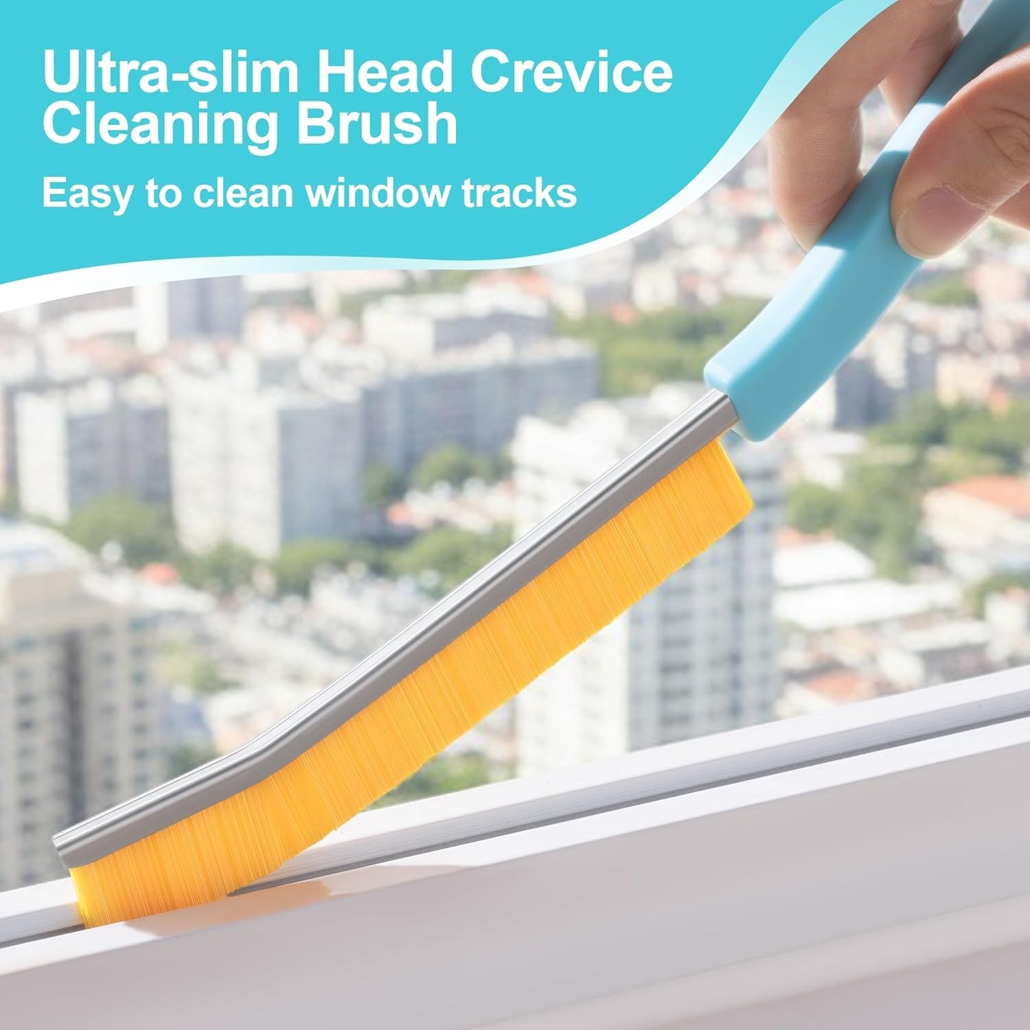 4 Pack Crevice Cleaning Brush Hard Bristle Grout Brush House Cleaning Supplies