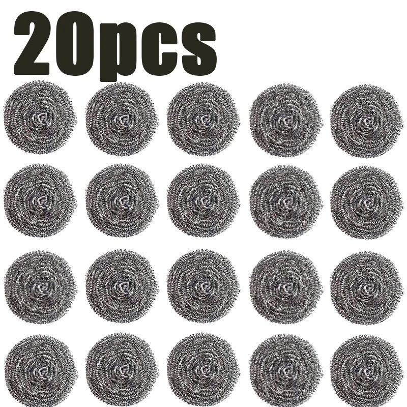 20-Pack Stanley Home Products Stainless Steel Kitchen Scouring Cleaners