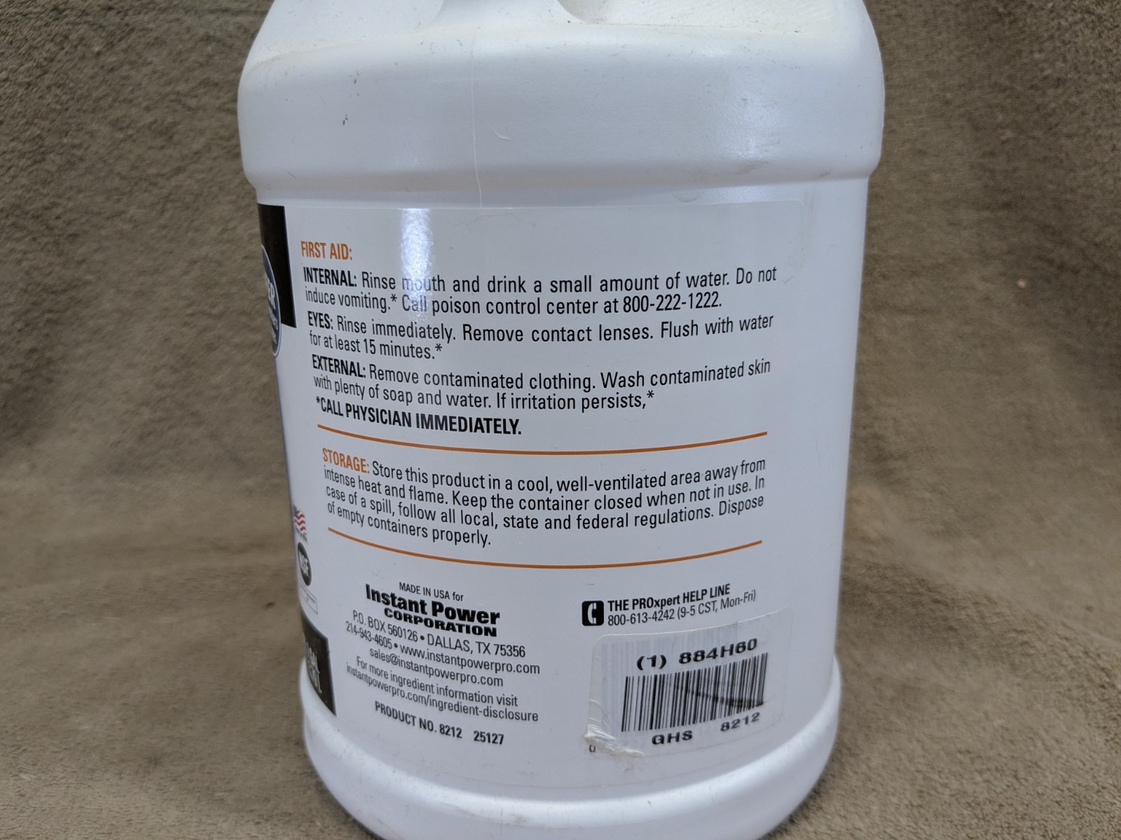 Instant Power Professional 8212 Urine Salt Dissolver, 1 Gal, Mint Fragance