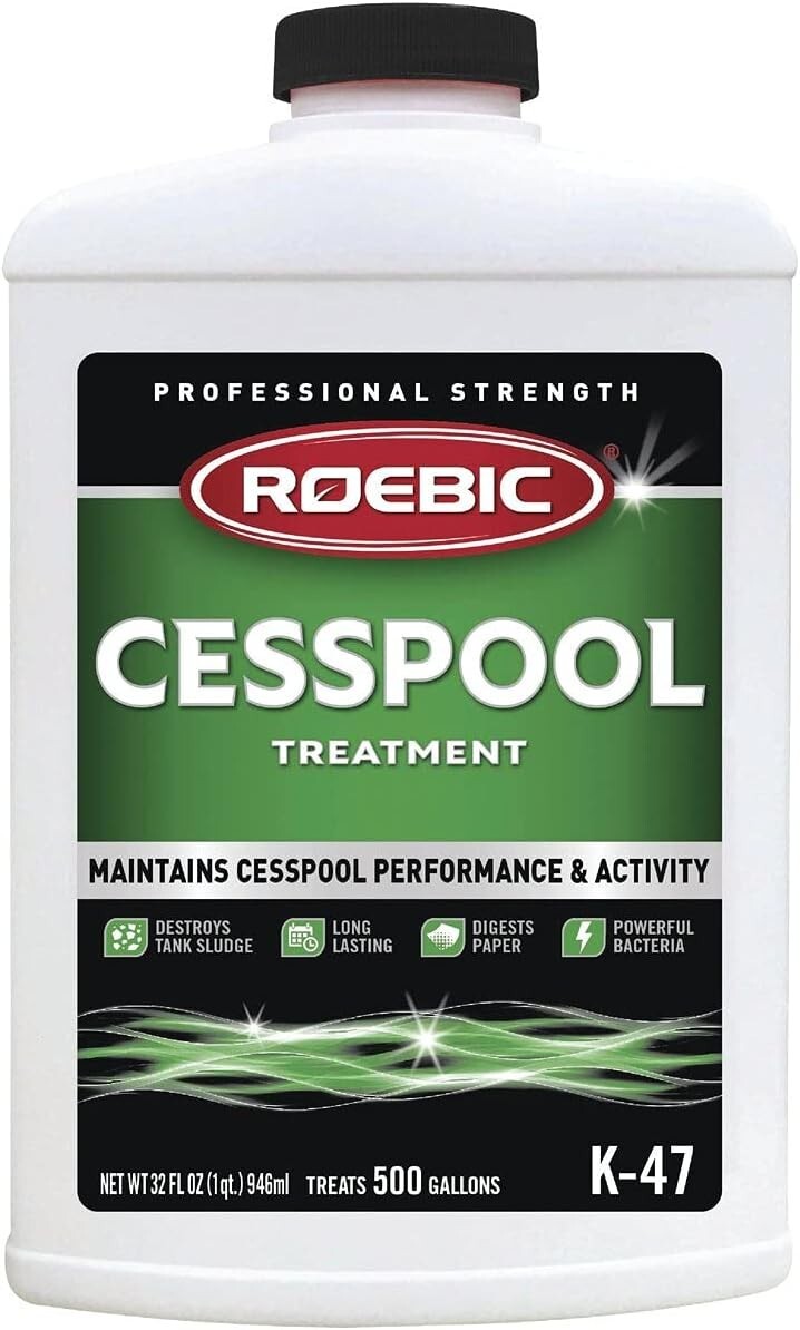 Roebic K-47-Q Quart Professional Strength Liquid Cesspool Treatment