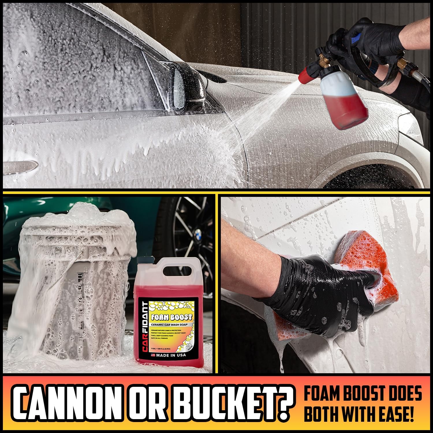 Foam Boost Off-Road & ATV Wash Soap – Heavy Duty pH-Balanced Car Wash for Tru…