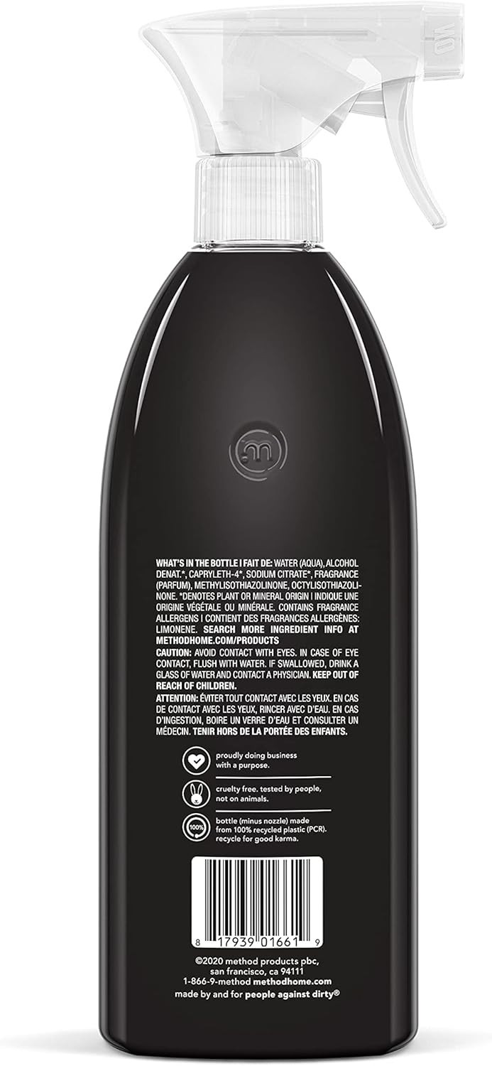 Streak-Free Daily Granite Cleaner, 28oz Spray – 8 Bottles of Plant-Based Power