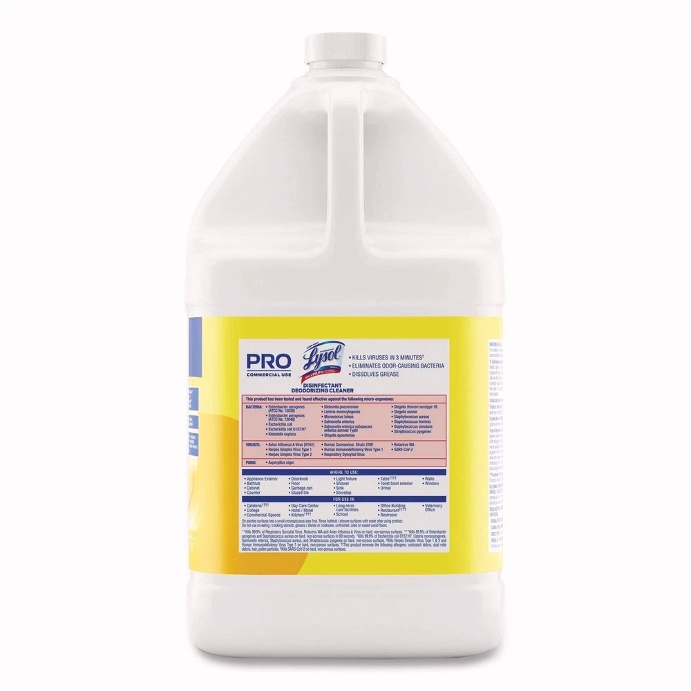 Professional LYSOL Brand 128 oz Cleaner Concentrate – Lemon New