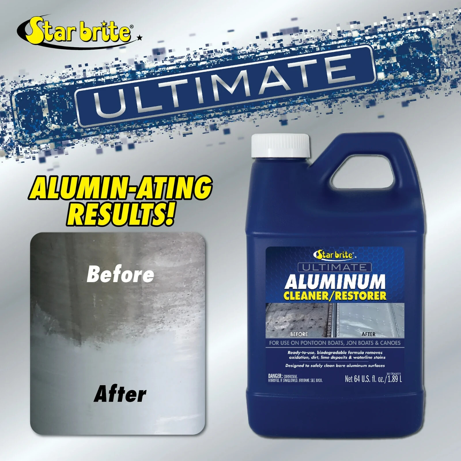 Ultimate Aluminum Cleaner & Restorer – Marine Formula