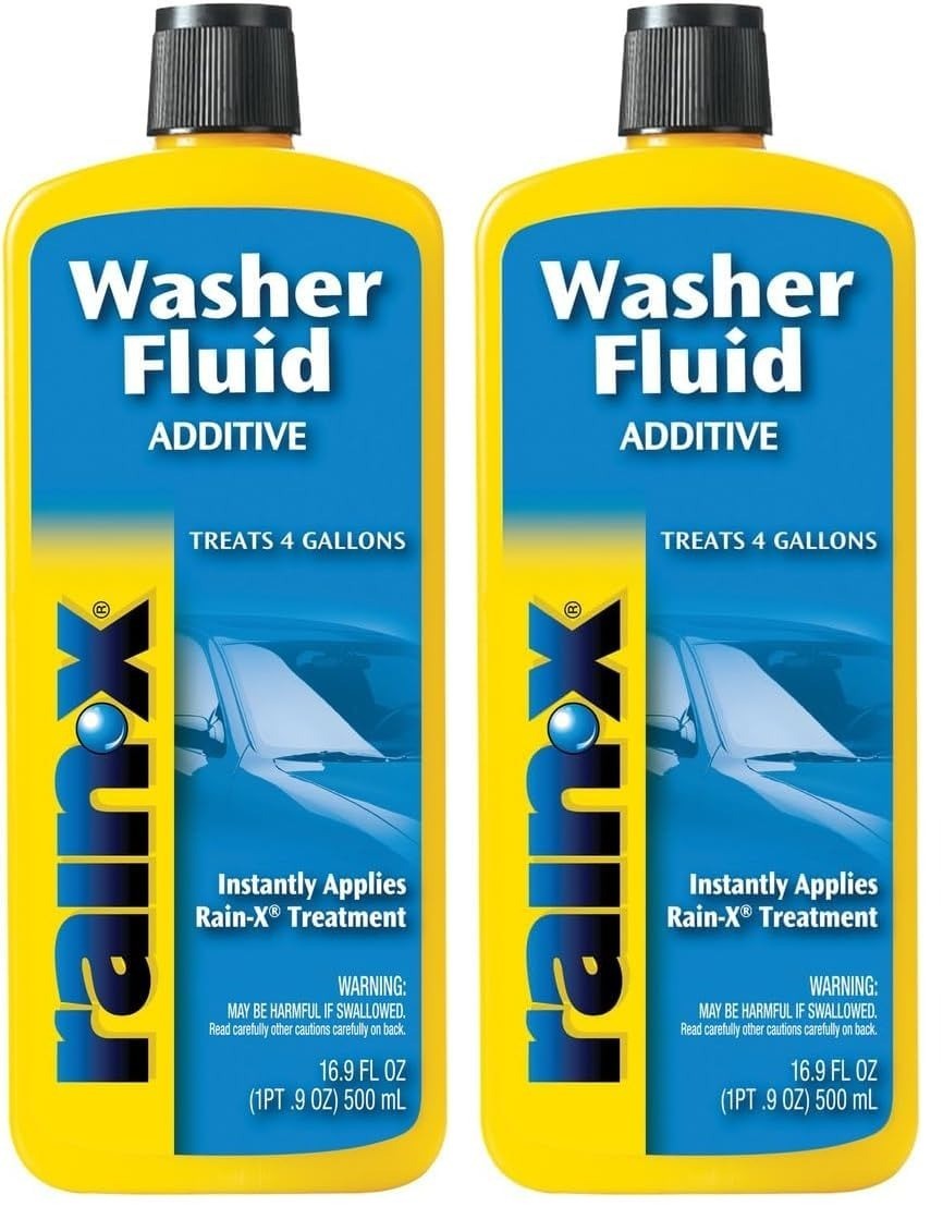 Rain-X Washer Fluid Additive – 16.9 fl. oz, Streak Free, Unscented