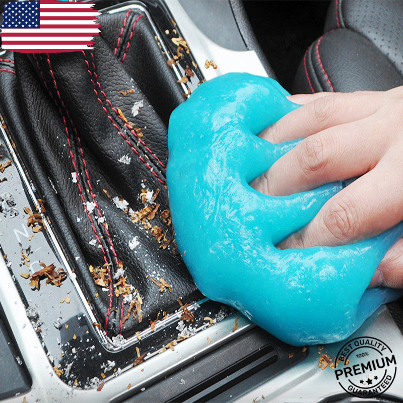 2 Pack Cleaning Gel for Car Detailing Putty Car Vent Keyboard Cleaner