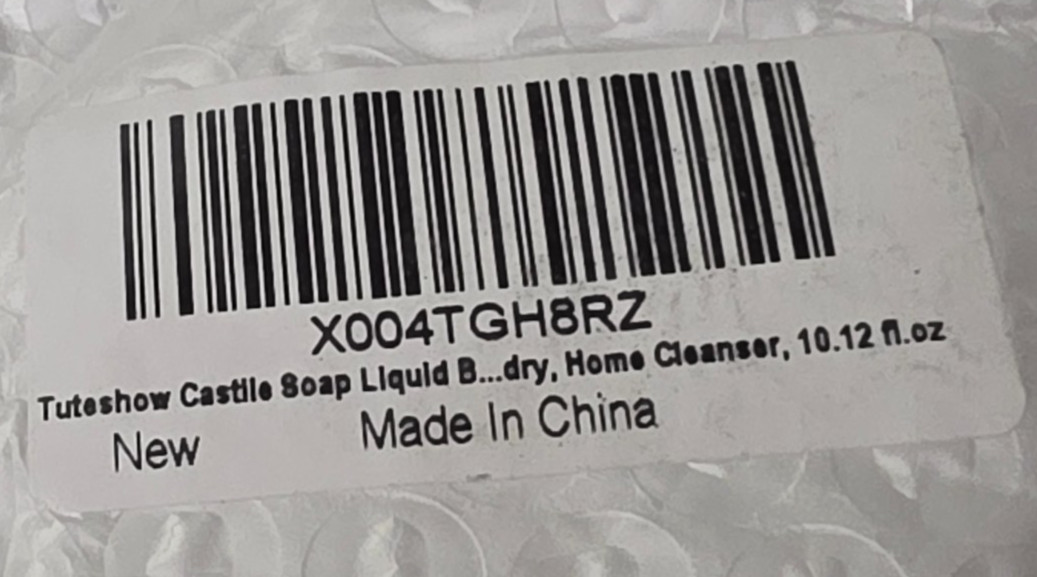 Castile Soap Multi-Purpose Natural Cleaner 80%Olive Oil, Jojoba & Rose Oil*READ