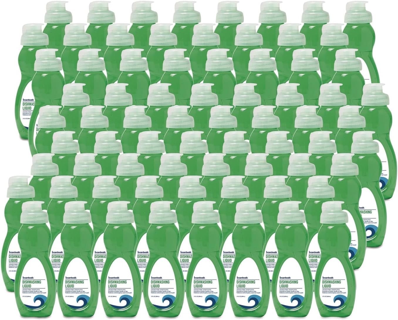 Dishwashing Liquid, Travel Dish Soap, Fresh Scent, 3 fl Ounce Bottle, Case of…
