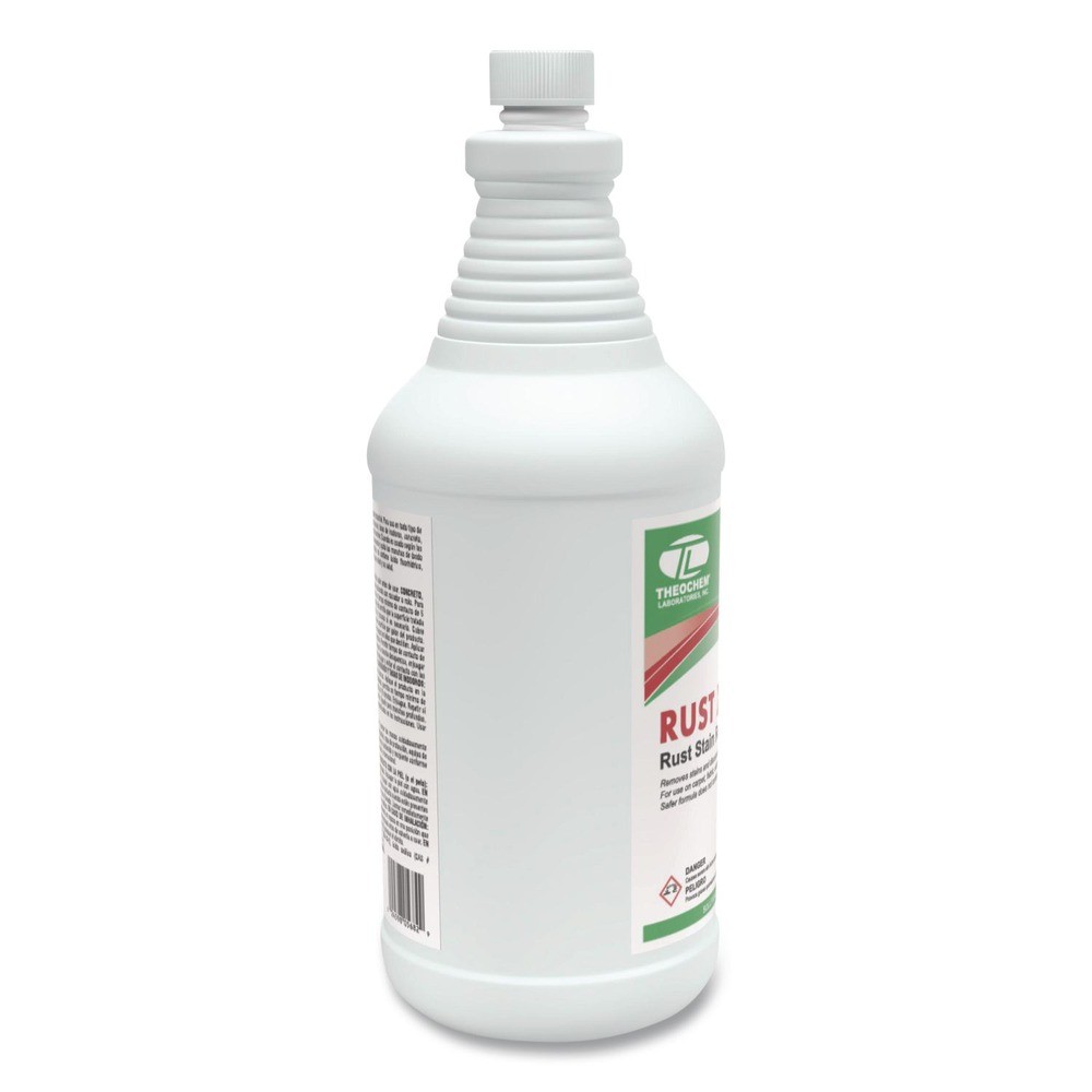 Theochem Laboratories 100960QT 1 qt Bottle Rust Stain Remover – Acidic 12/CT New