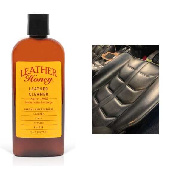 Leather Cleaner By Leather Honey for Vinyl Car Interior Seat Furniture Shoes Bag