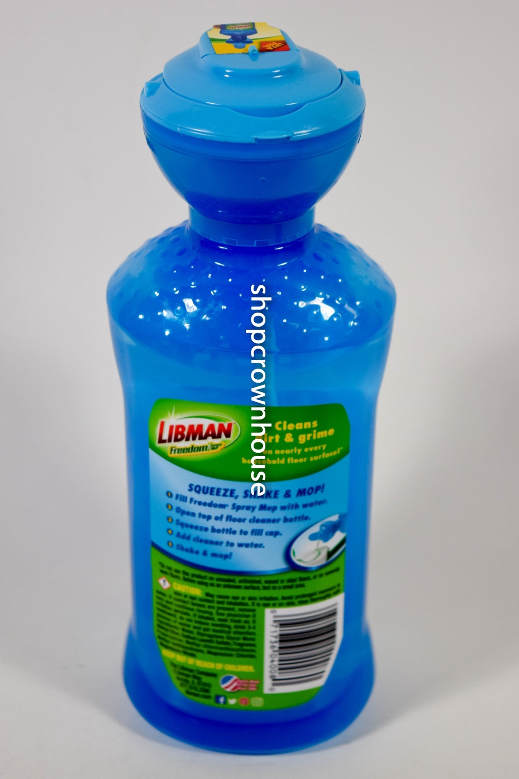 1 Libman Freedom Spray Mop Concentrated Multi-Surface Citrus Scent 16oz bottle