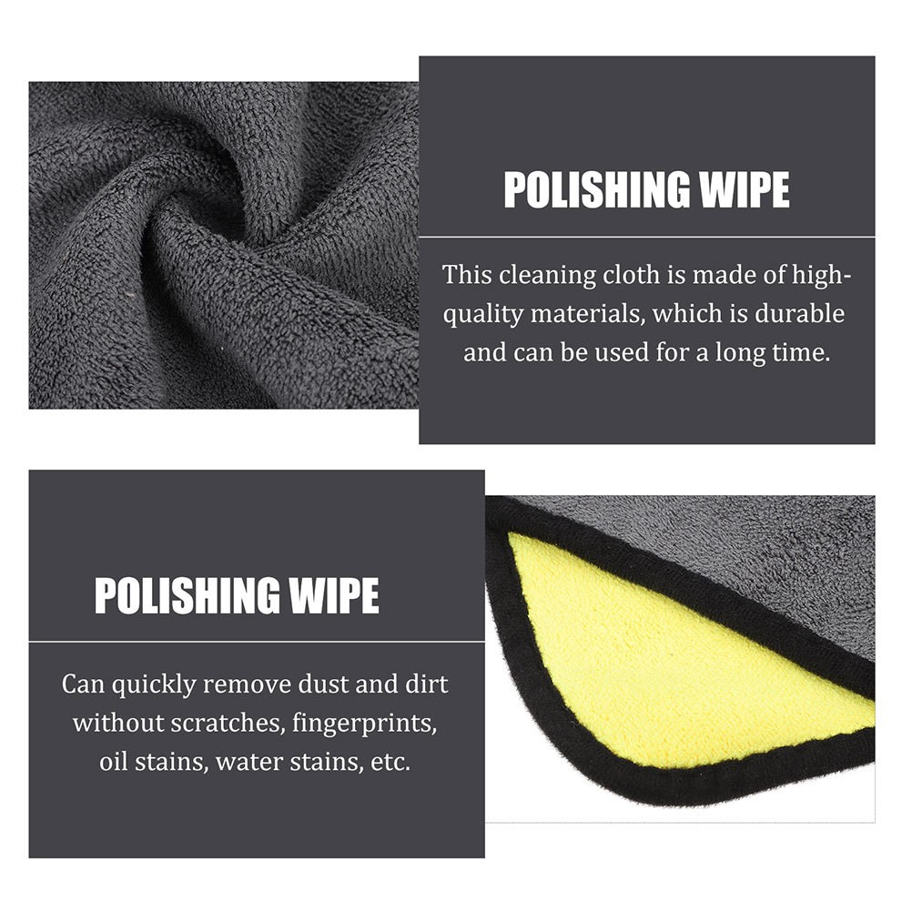 3 Pcs Musical Instrument Cleaning Cloth Guitar Clothes Violin Kit