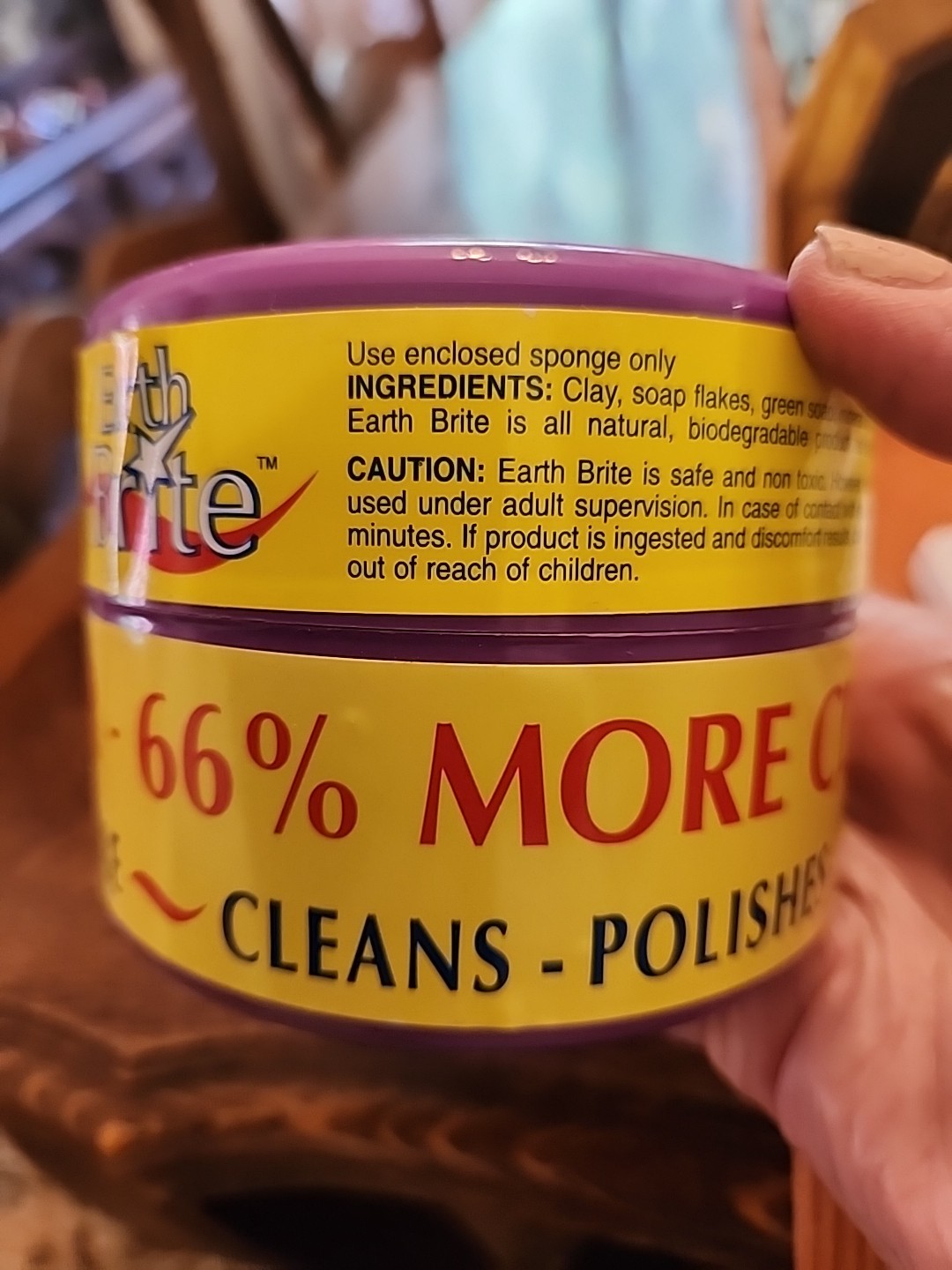 NEW Original Earth Brite Natural All Purpose Cleaner 17.5 oz France