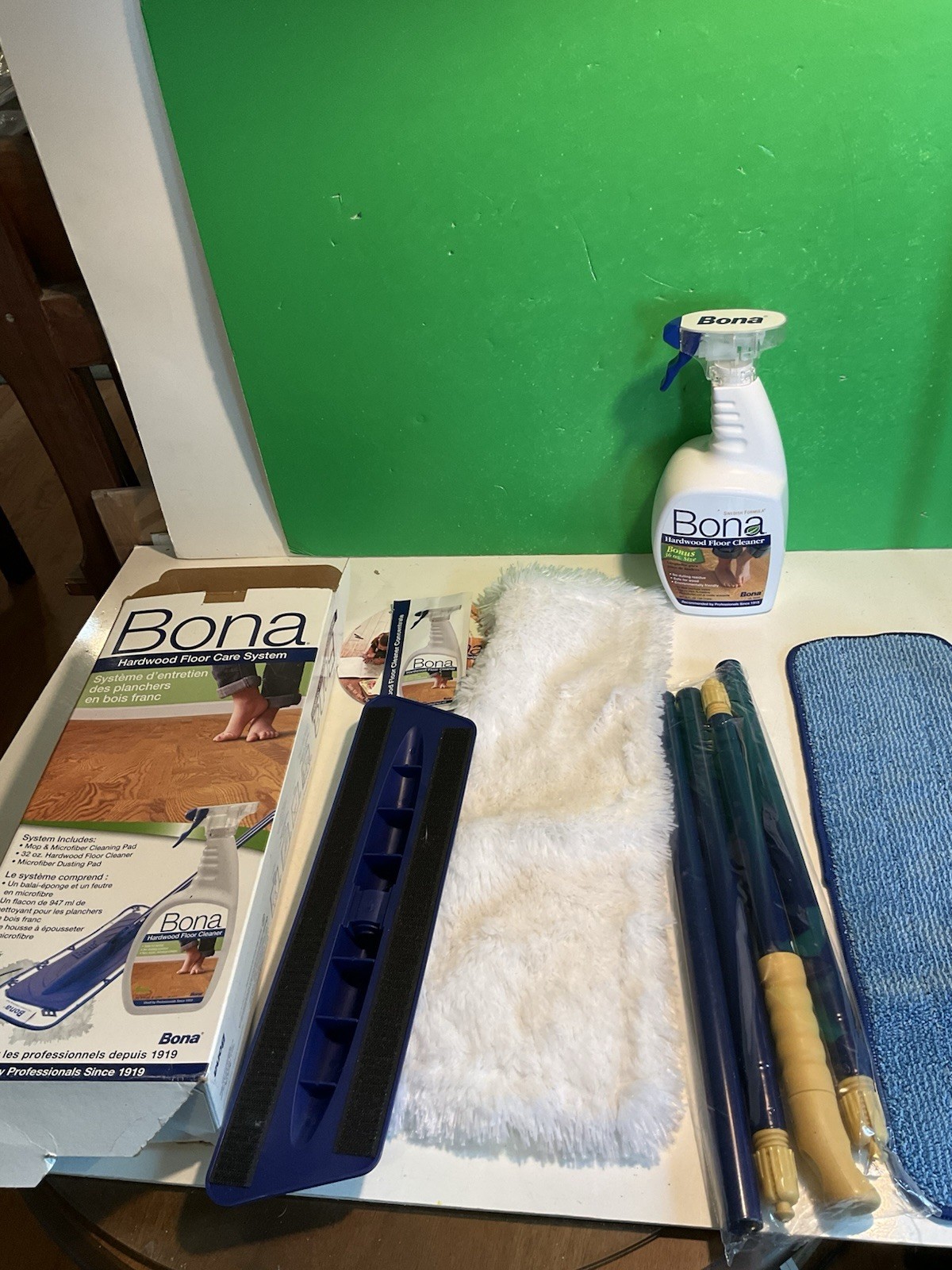 Bona Hardwood Floor Care Kit Hardwood Hard-Surface Floors 36oz Cleaner