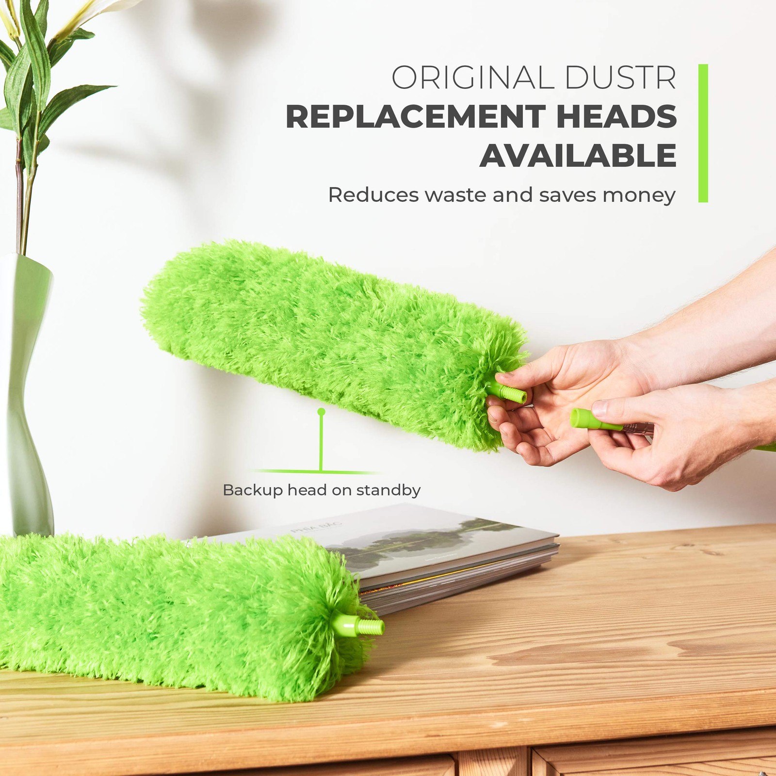 Extendable Microfiber Feather Duster, Feather Dusters for Cleaning, Ceiling F…