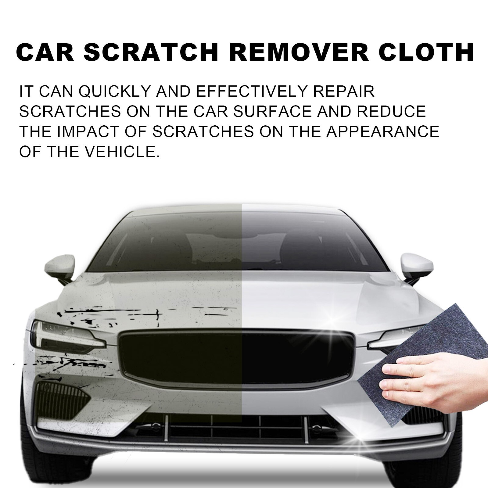 12~36PCS Nano Sparkle Cloth For Car Scratches Nano Magic Cloth Scratch Remover