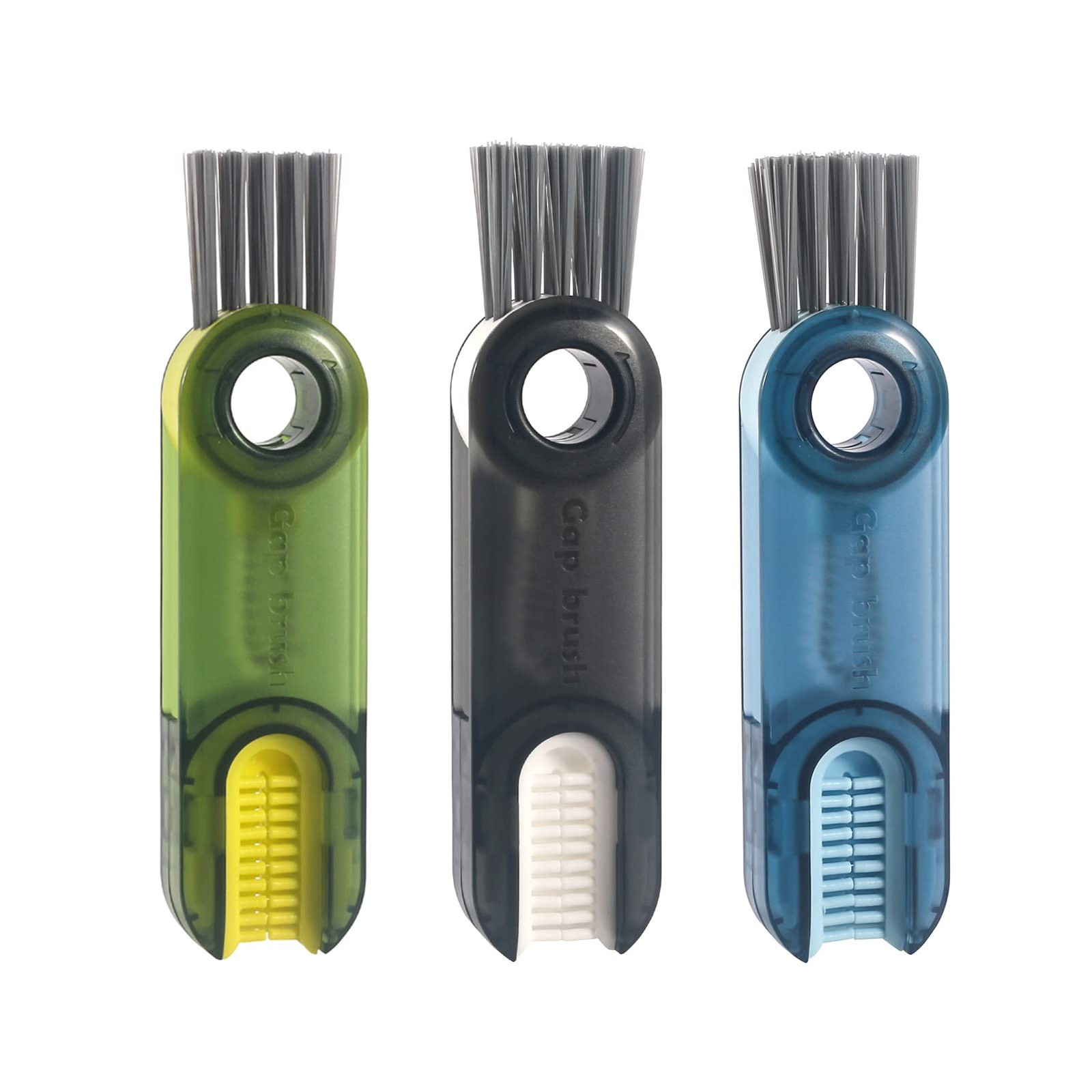 3 in 1 Cup Lid Gap Cleaning Brush Set, Multifunctional Insulation Bottle Clea…