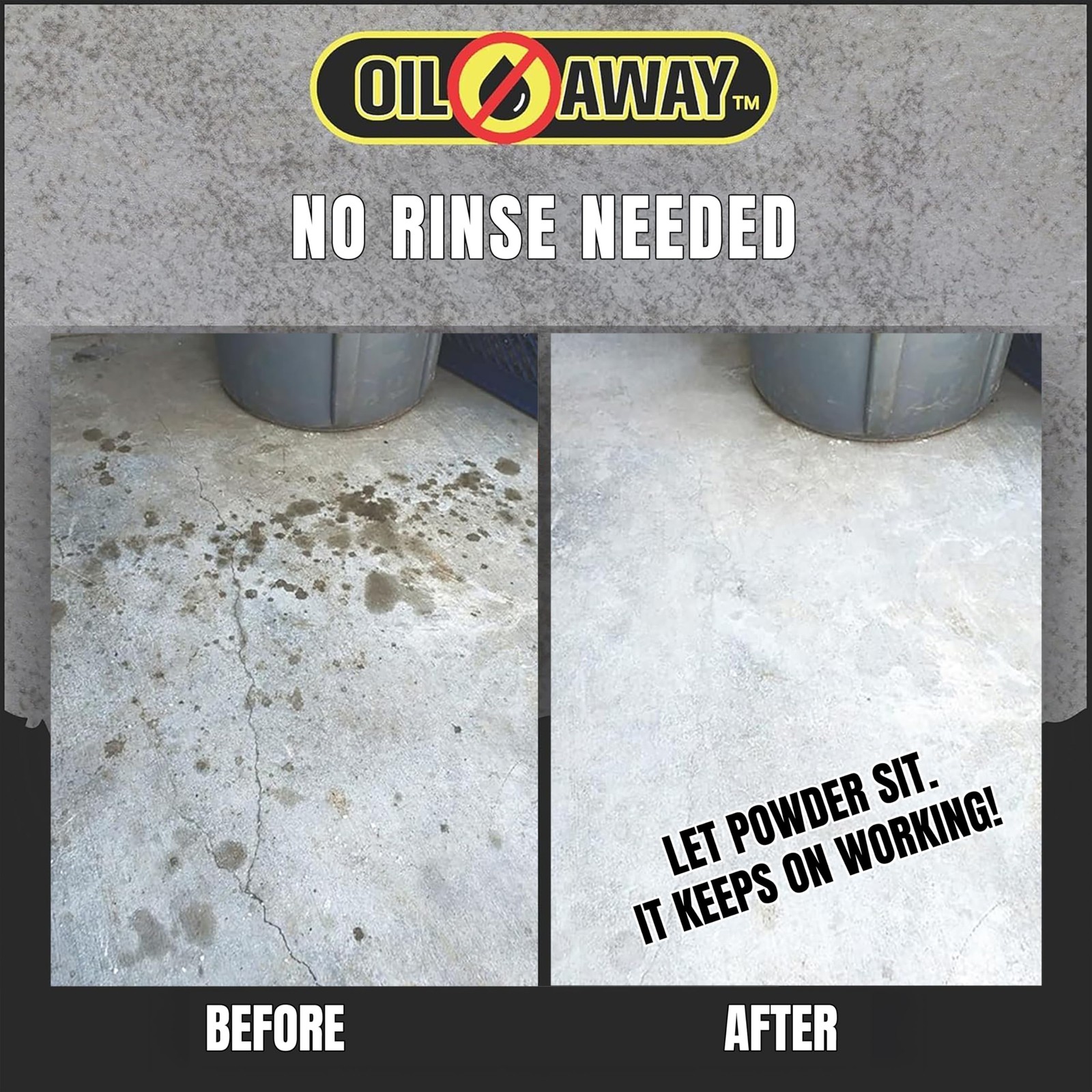 Oil Away Driveway Cleaning Starter Kit | Fight Stains | Brighten Driveway | D…