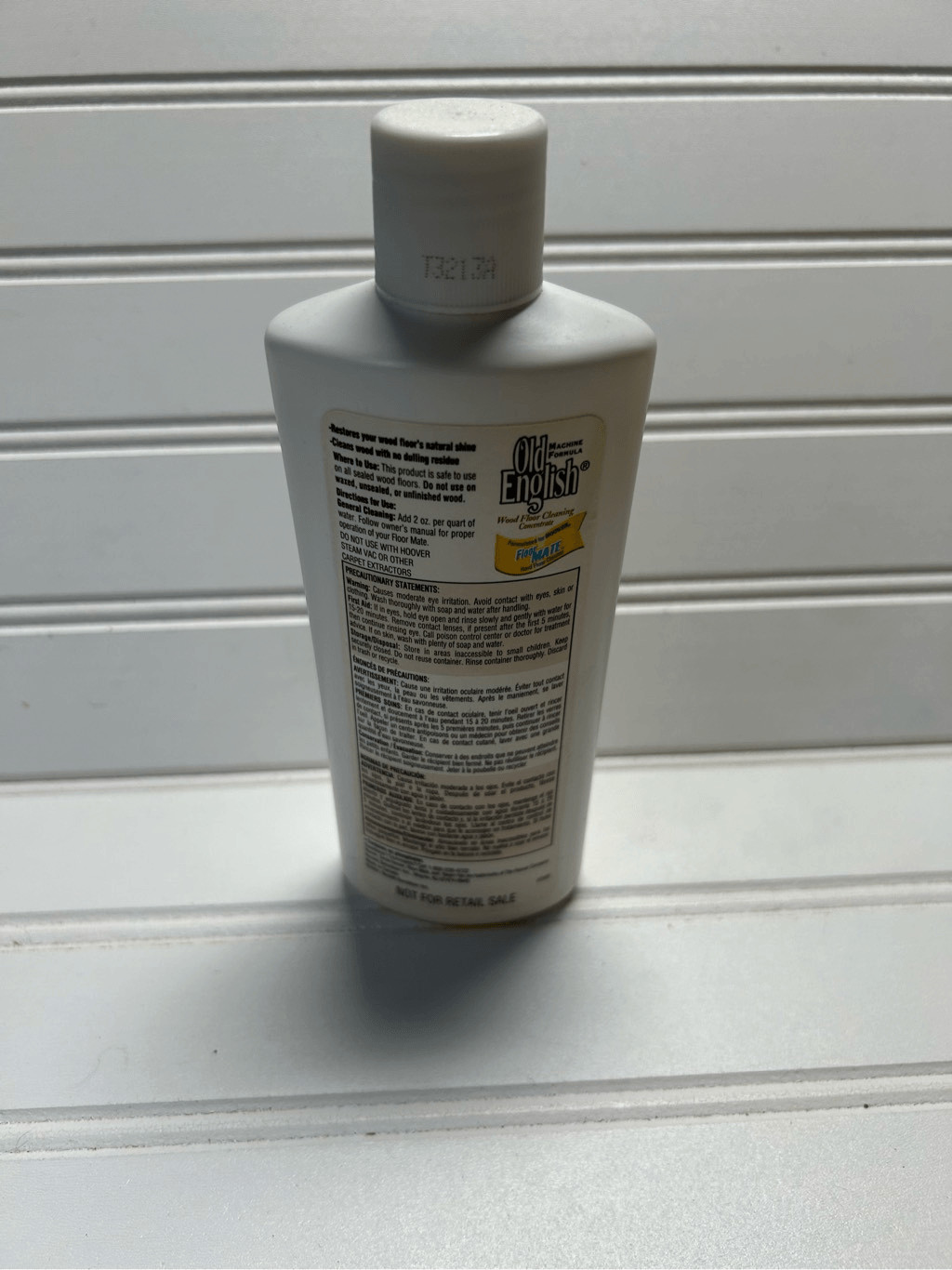 Hoover Old English Wood Floor Cleaning Concentrate Floormate Cleaner 8 fl oz Sea