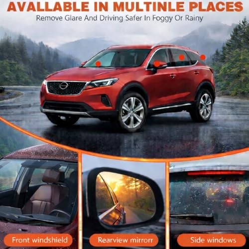 Oil Film Cleaning Brush for Car Windshield, 100g Glass Oil Film Remover with