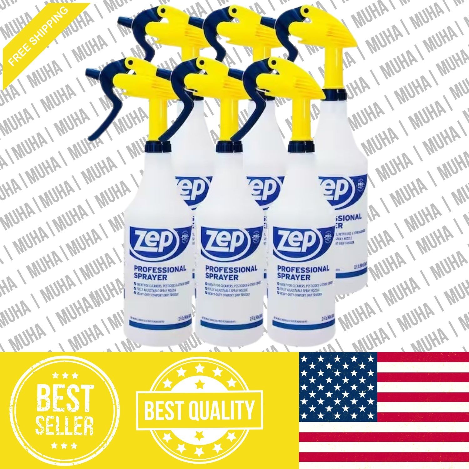 32 oz. Professional Spray Bottle (6-Pack)