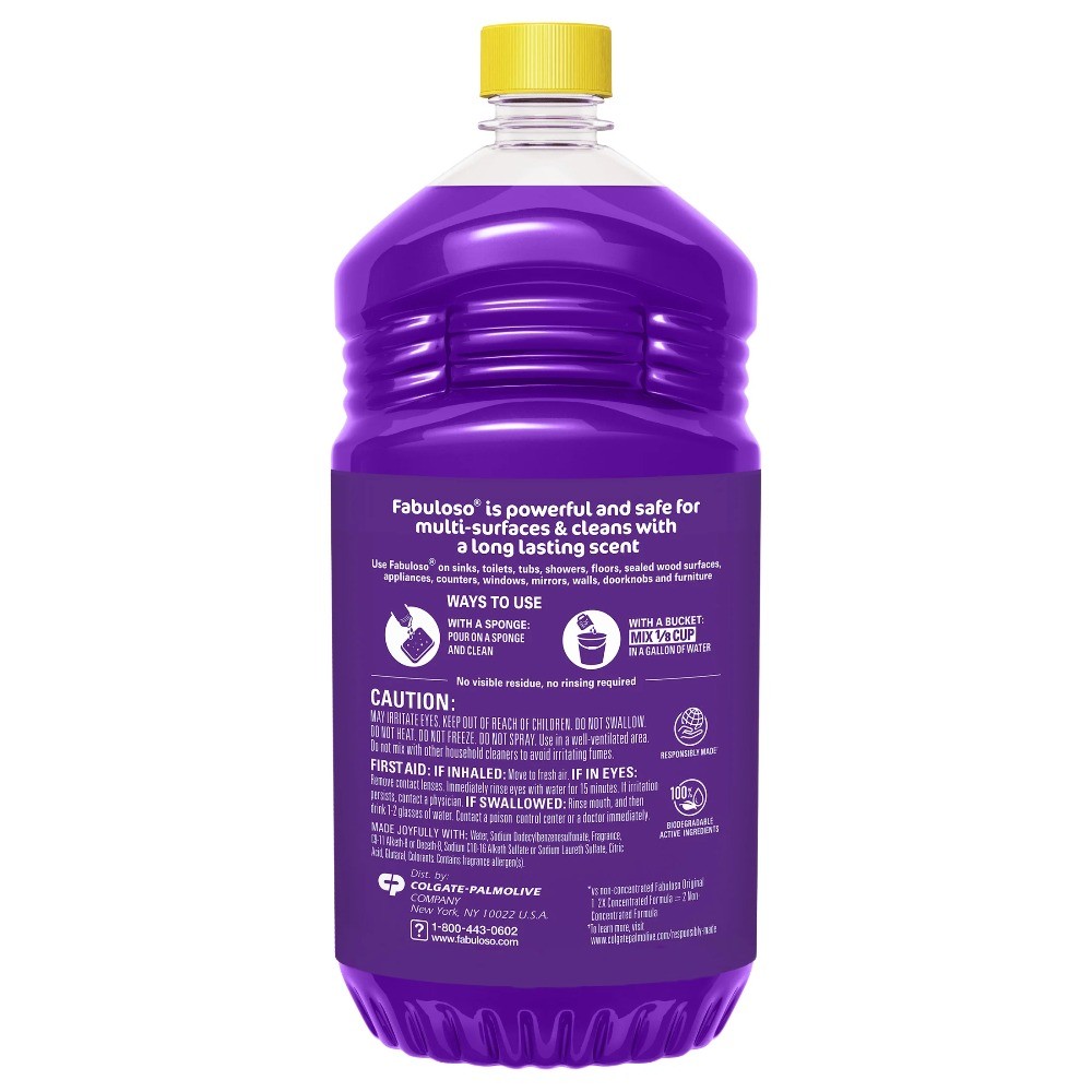 Multi-Purpose Cleaner & Floor Cleaner 2x Concentrated, Lavender – 56 fl oz