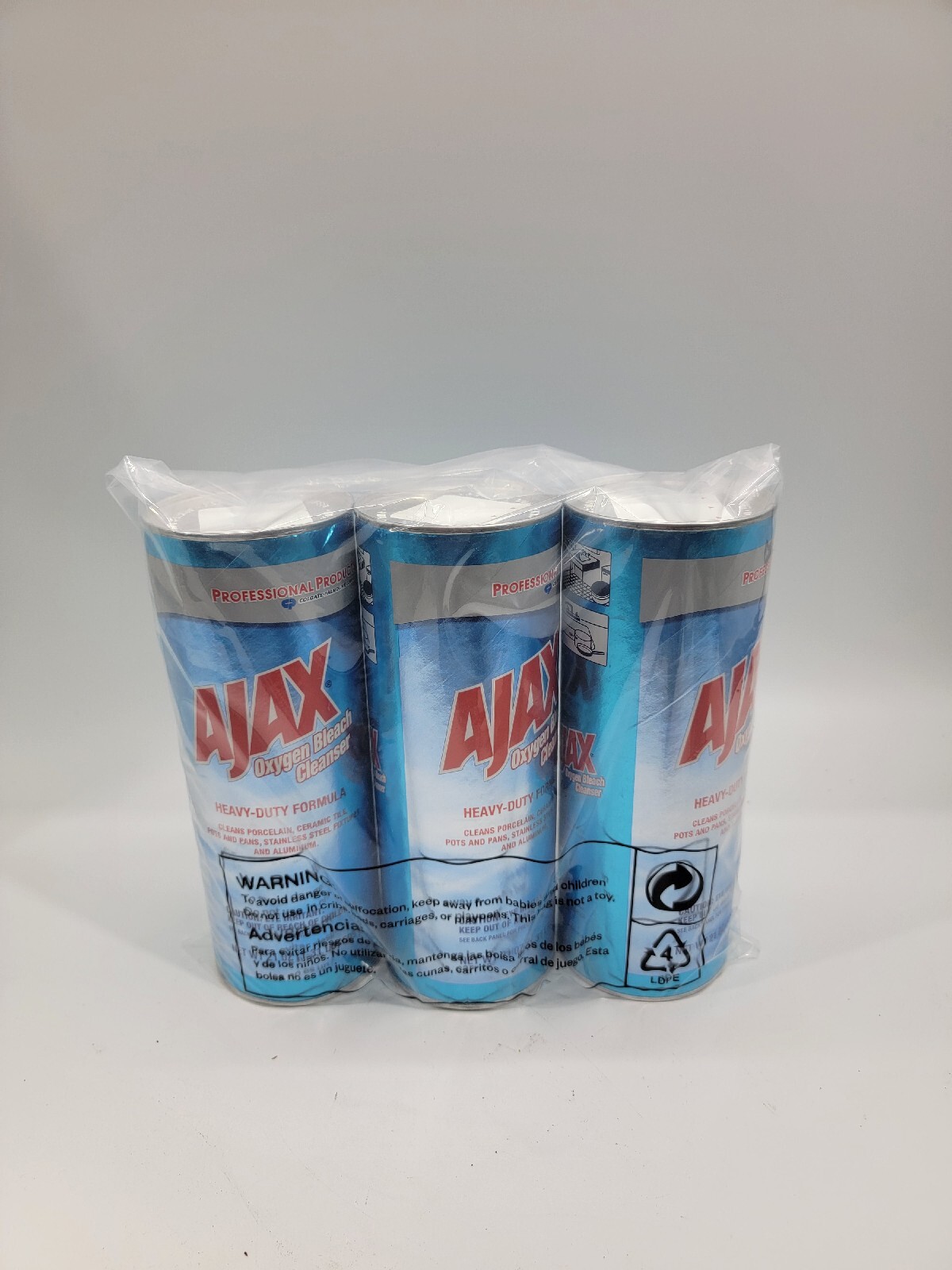(Lot Of 3) Ajax® Oxygen Bleach Powder Cleanser, 21 Oz
