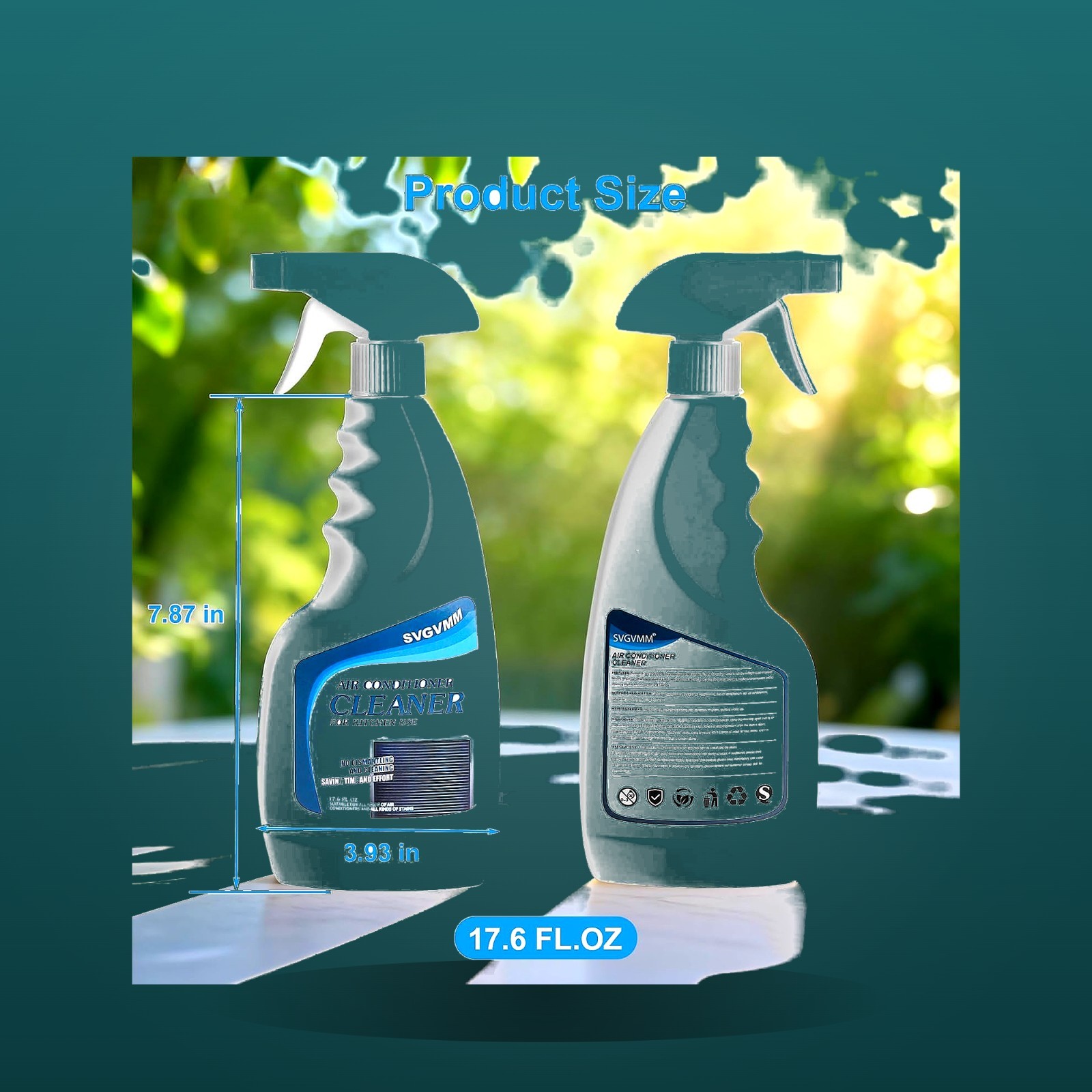 Air Conditioner Coil Cleaner, 17.6 Fl Oz, 2 Pack Foaming Coil Cleaner .