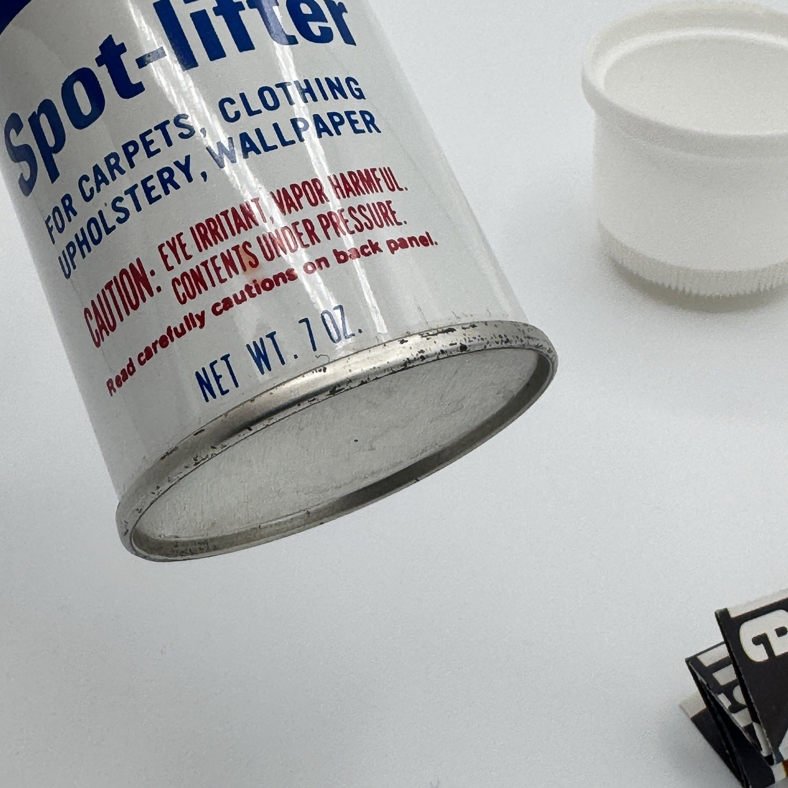 Vintage Texize K2r Spot Lifter Aerosol Can Carpet Cleaner 7oz Collectible