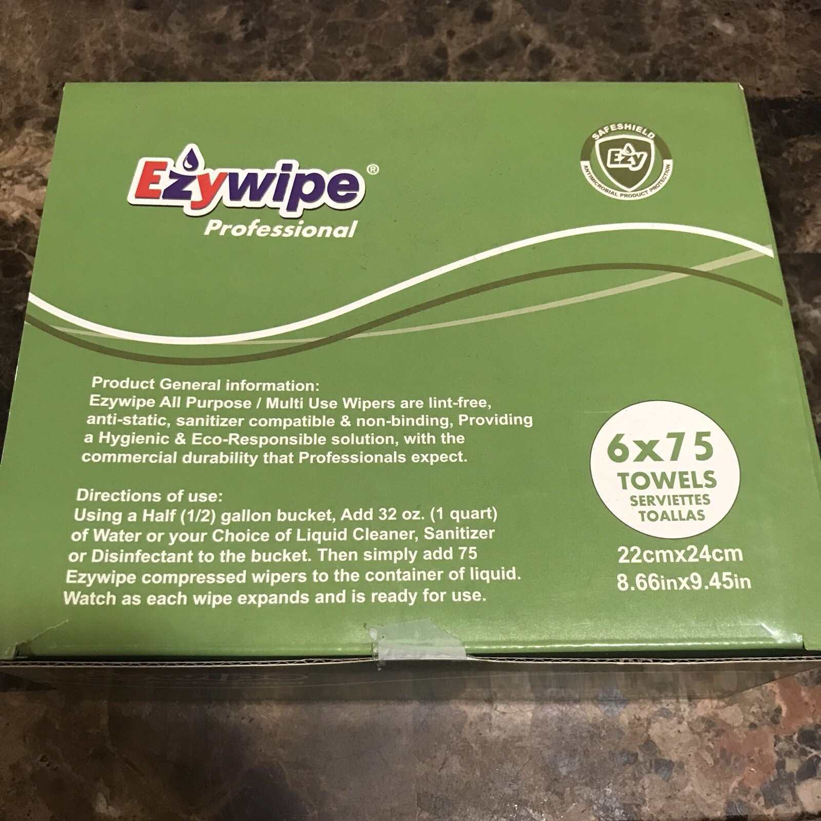 450pk Magic Towel Compressed Tissue Rayon Expandable Wipes. Just add water. New