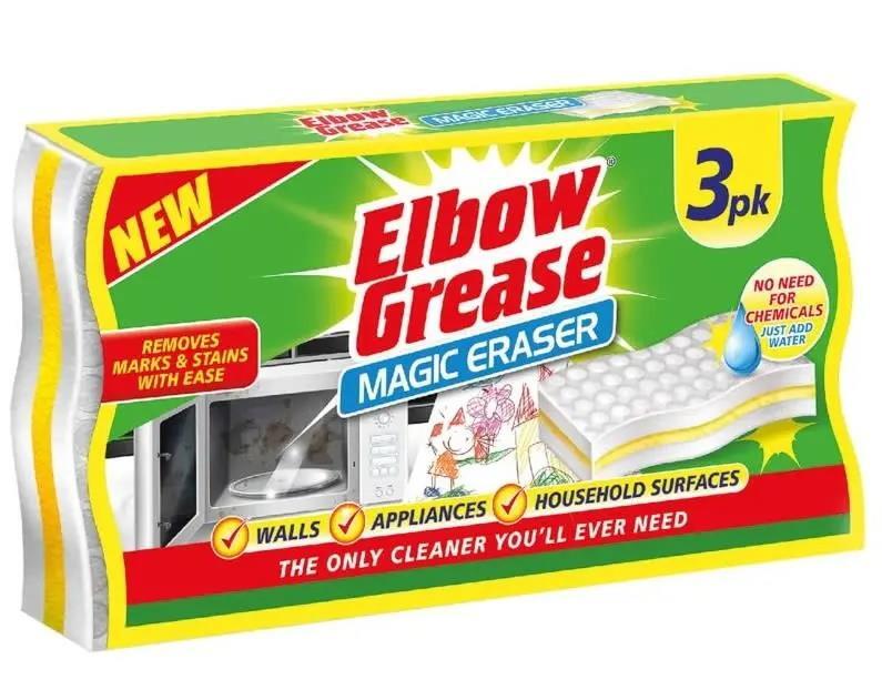 Elbow Grease Magic Eraser – 3 Pack
