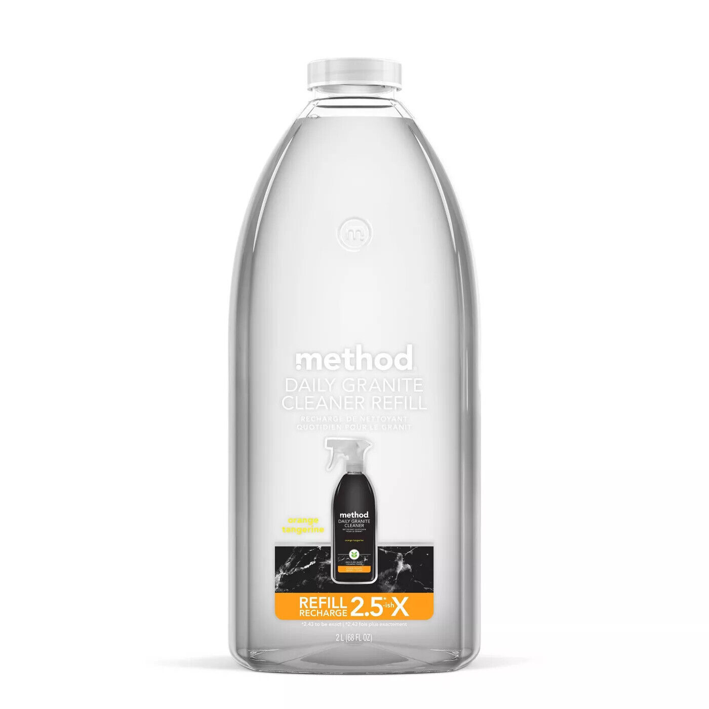 Method Daily Granite Cleaner, Apple or Orange Scent 28 Oz Spray or 68 Oz Refill✅