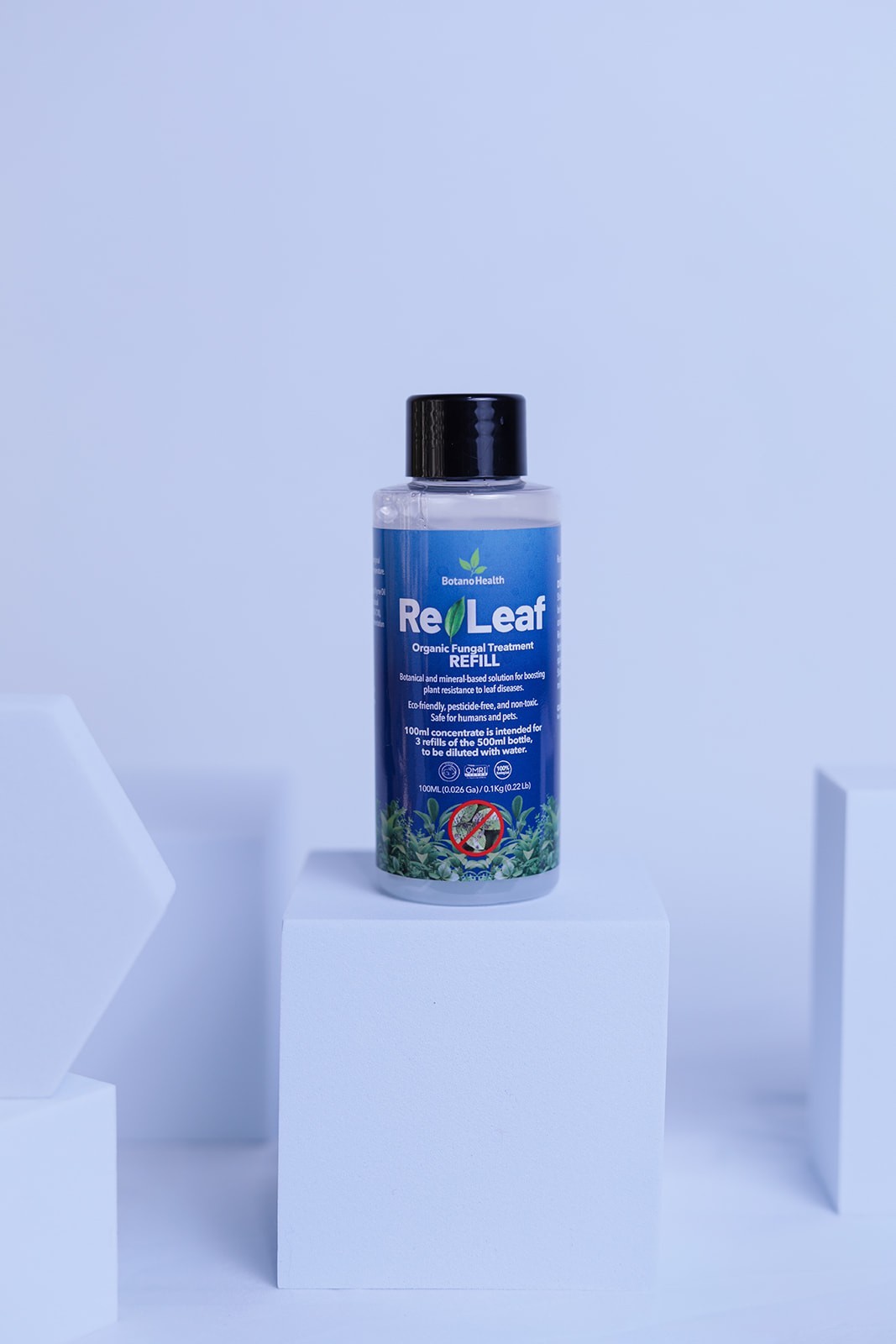 ReLeaf Fungal Spray Refill by BotanoGrow | Makes 3 x 16.9 oz Bottles | Organic