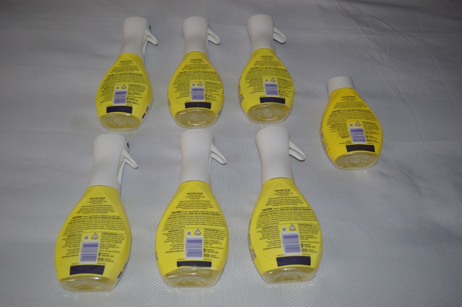 MR. CLEAN ~ CLEAN FREAK ~ DEEP CLEANING MIST CLEANER ~ LEMON ZEST ~ (7) COUNT