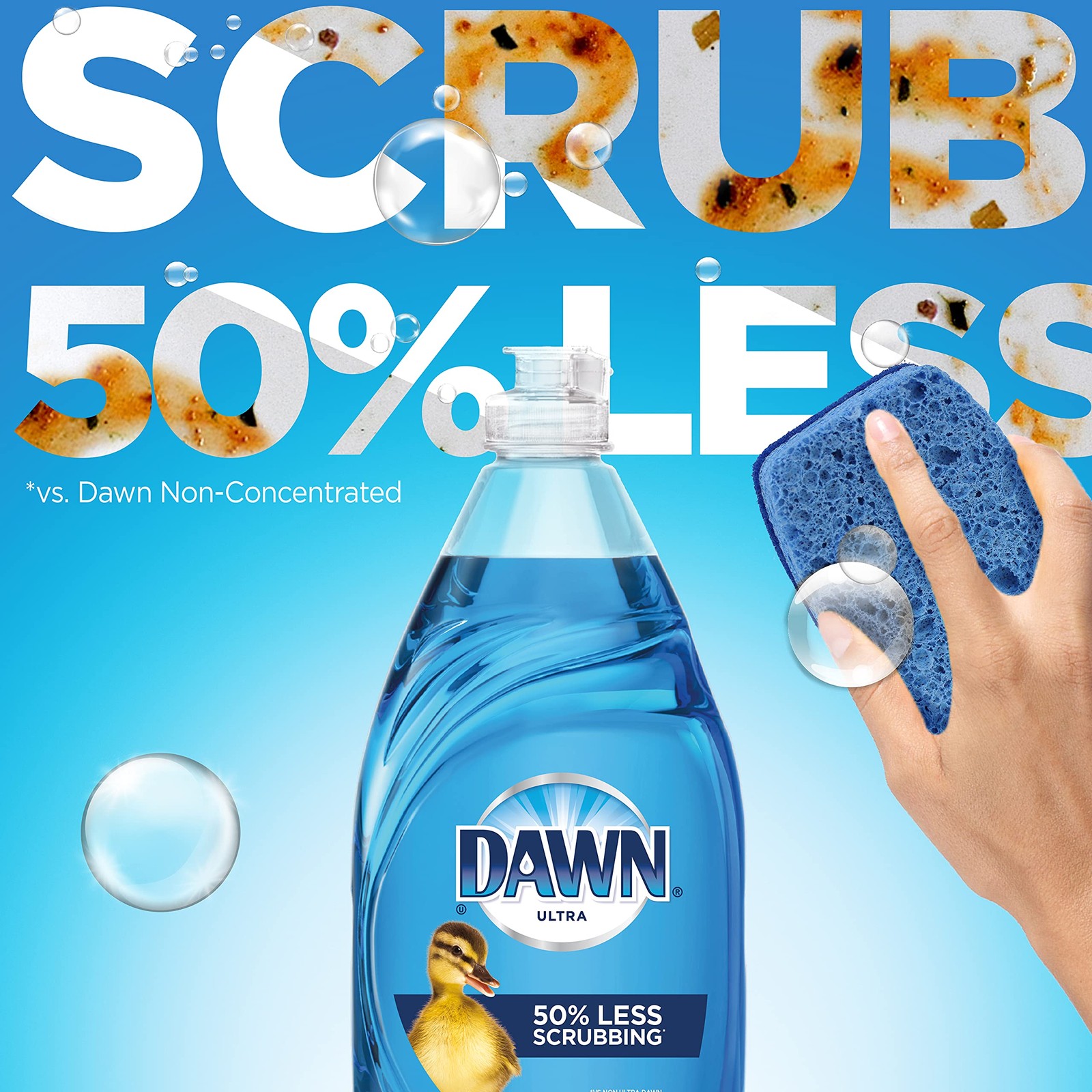 Dish Soap Ultra Original Scent Dishwashing Liquid 2.64 L Refill